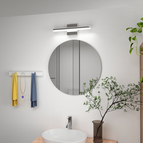 16-inch 8W chrome dimmable LED vanity light